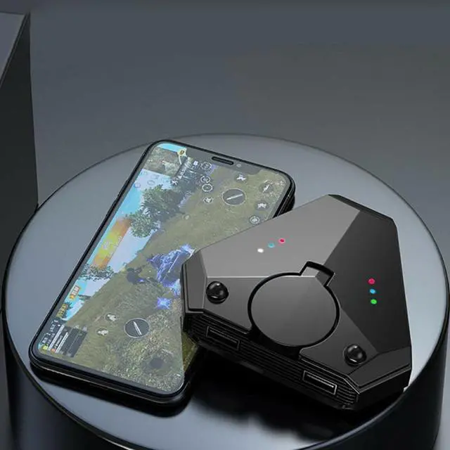 Alt view image 5 of 5 - Bluetooth 5.0 Android PUBG Controller  Controller Gaming Keyboard Mouse Converter For IOS Android Game Peripherals
