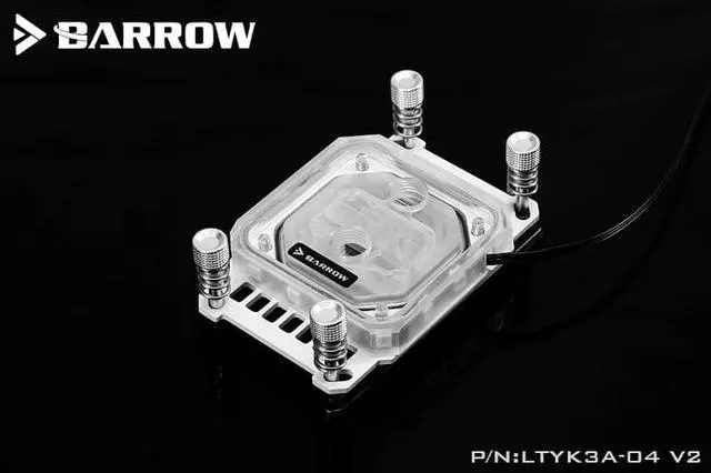 Alt view image 4 of 5 - LTYK3A-04 V2 LRC2.0 RGB CPU Water Cooling Block for AMD FM1 FM2 AM2 AM3 AM4
