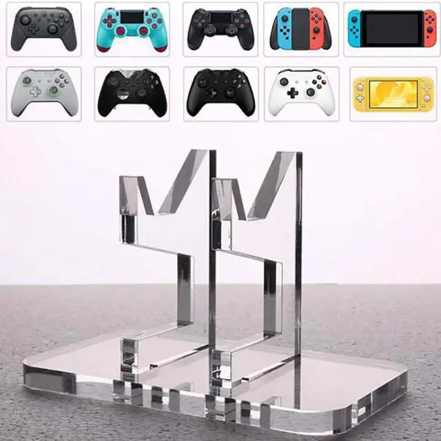 Alt view image 2 of 5 - Universal Controller Stand Holder, Fits Modern and Retro Game Controllers, Perfect Display and Organization for Gamepad