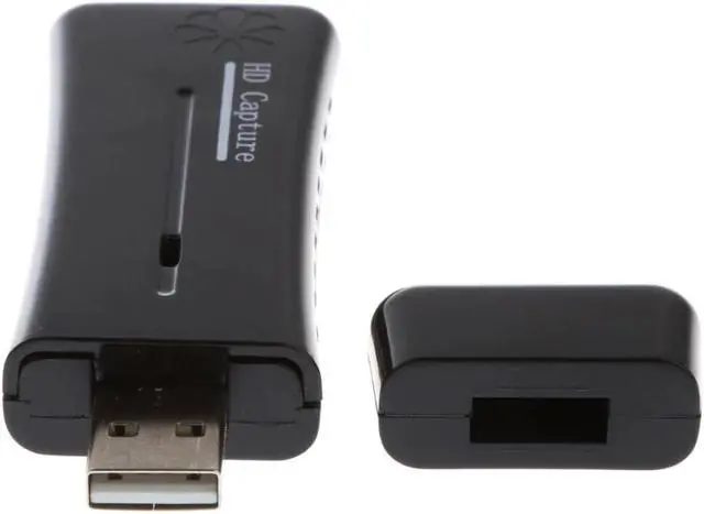 Alt view image 4 of 5 - Video Capture Card USB 2.0 1080P 60FPS HD Recorder Box Live Streaming Capture Device With MIC Support Tuner Cards