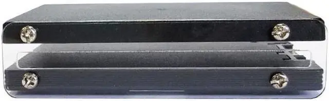 Alt view image 3 of 5 - 2F DIY2.5 inch solid state hard disk SSD acrylic bracket hard disk box external hard disk DE088