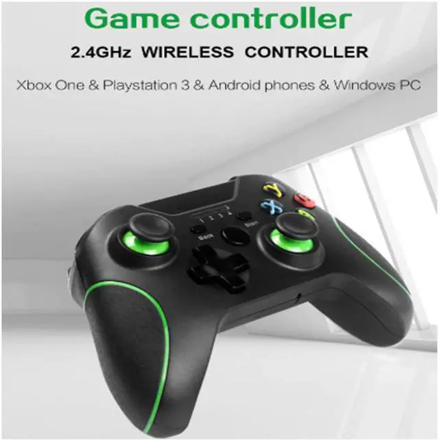 Alt view image 2 of 5 - 2.4G Wireless Controller For Xbox One FOR PS3 Console For PC For Android Smartphone Gamepad Joystick