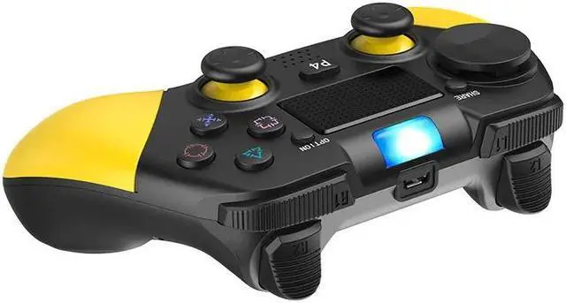 Alt view image 4 of 5 - Gamepad Bluetooth 4.0 Joystick Vibration Touch Screen Controller for PS4 /PS4 Slim /PS4 Pro/PC Joypad Games Accessories