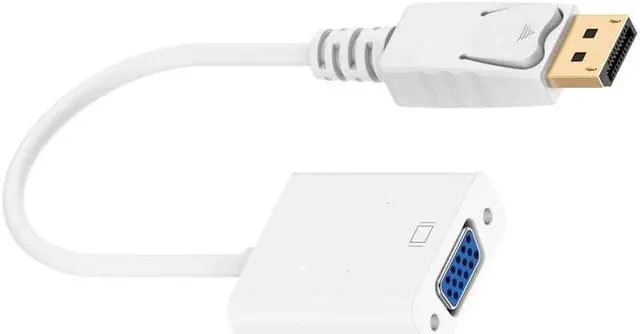 Alt view image 5 of 5 - Displayport Display Port DP to VGA Fe Adapter Cable Converter For Projector DTV TV DVD Player 1080P computer components