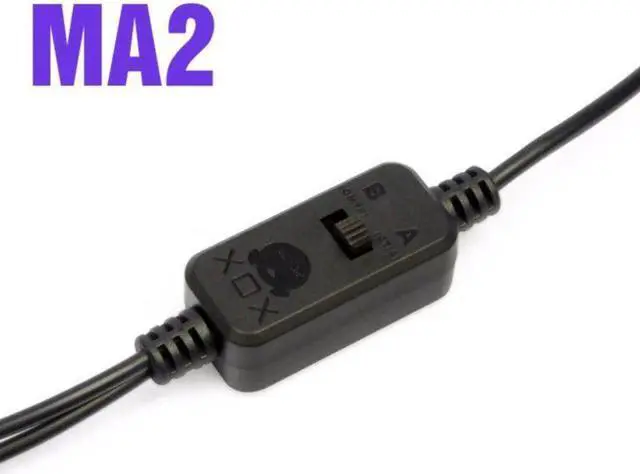 Alt view image 2 of 5 - MA2 3.5mm Live Stream Streaming Sound Card Adaptor Cable Upgraded Version of MA1 sound card conversion cable