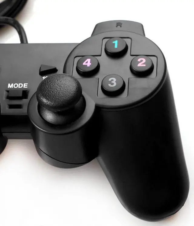 Alt view image 3 of 5 - USB 2.0 Game Controller Gamepad Joystick Joypad for PC Laptop Computer Contrller New