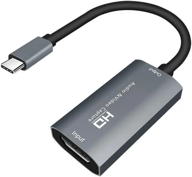 Alt view image 3 of 5 - Card HD 1080P Live Streaming Anti Interference Audio Grabber  To TYPE C  Via DSLR Broadcasting Teaching