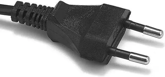 Alt view image 3 of 5 - Power Cord Figure 8 EU Plug IEC320 C7 AC Extension Cord Cable For  Laptop Charger  Printer Radio Speaker XBOX One S