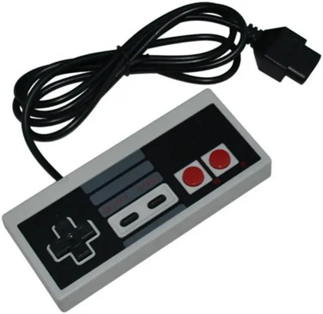 Alt view image 3 of 4 - For NES Classic USB Wired handle Controller Joystick Gamepad PC Nitendo NES Game Controller