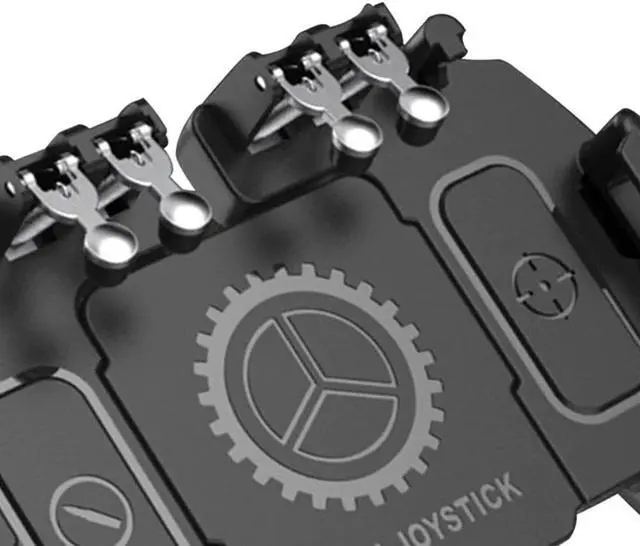 Alt view image 3 of 5 - Six Finger PUBG Mobile Game Controller Gamepad Trigger Aim Button L1 R1 Joystick