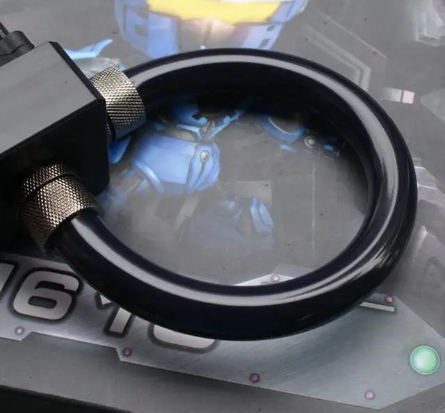 Main image of Water Cooling Black PU Flexible Hose 10/16mm Tube 2M