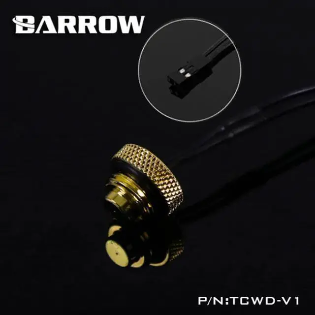 Alt view image 4 of 5 - 10K temperature water stop sealing plugs  TCWD-V1/TCWDL-V1 , G1/4 water cooling plugs ,Standard type and Extended type