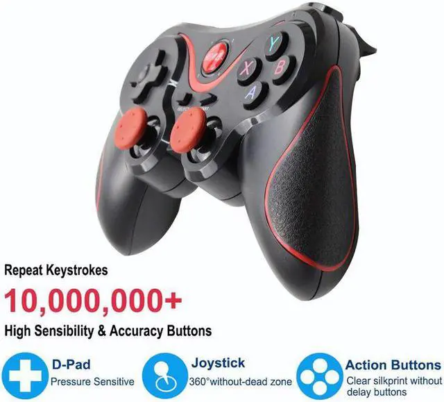 Alt view image 2 of 5 - X3  Wireless Joystick Bluetooth 3.0 Gamepad Gaming Controller Gaming Remote Control for Tablet PC Android Smart mobile phone