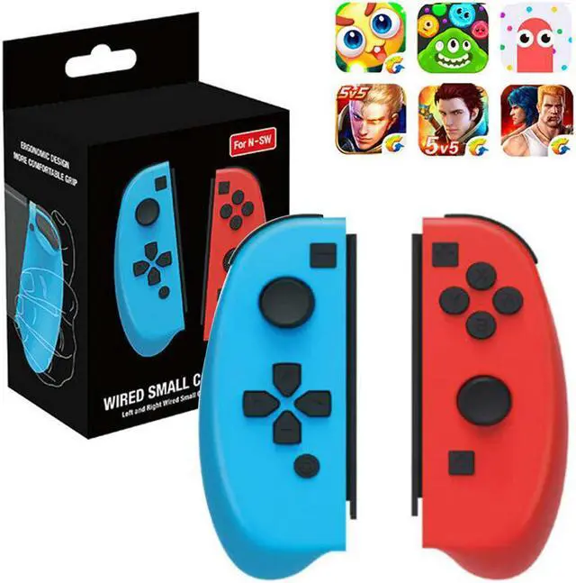 Main image of Game Controller For Nintendo Switch Pro Joy-Con Gamepad For NS Switch Console Left + Right Not Bluetooth Joypad Joystick