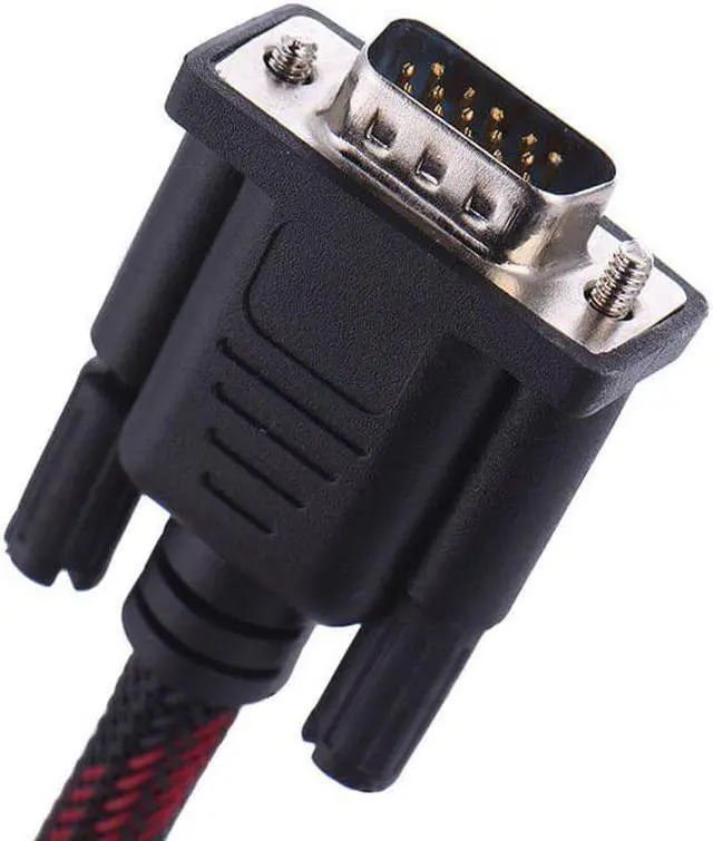 Alt view image 4 of 5 - 1.5M HDMI To VGA Adapter Cable Converter Male To Male Accessories For Video For PC  Desktop Monitor Projector Xbox TXTB1