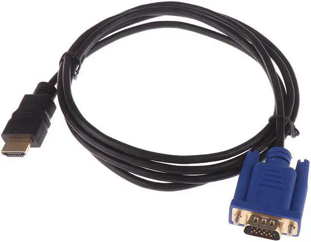 Alt view image 3 of 5 - to VGA Cable HD 1080P Male to VGA Male Video Converter Adapter for PC Laptop S10 DMI to VGA Cable