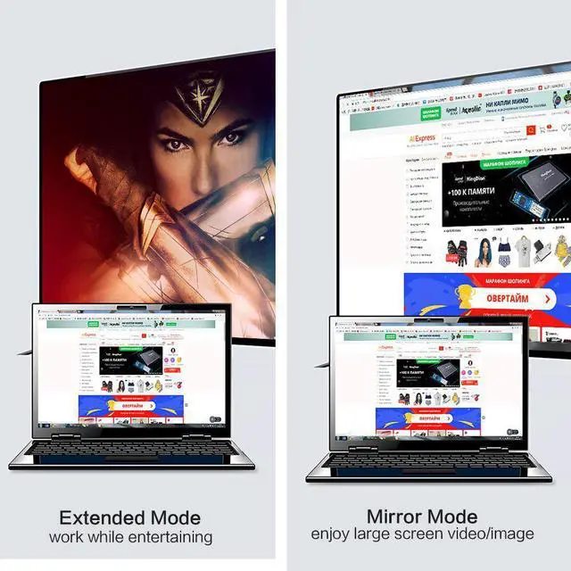 Alt view image 5 of 5 - DP to  DVI VGA Cable  displayport VGA  for MacBook Pro Air Apple iMac  Display Port Thunderbolt Converter