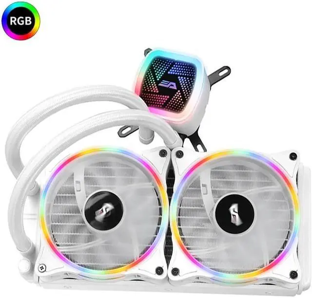 Main image of CPU Cooler Liquid 120mm Radiator Quiet Fan PWM Computer Case Water Cooler All-In-One CPU Cooling / AM4 with Support