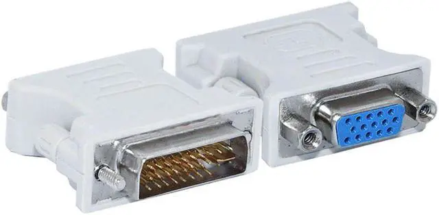 Alt view image 5 of 5 - DVI-I to VGA Adapter,90 Degree DVI 24+5 29Pin Male to VGA 15 Pin Female Converter Connecter Adapter for Laptop