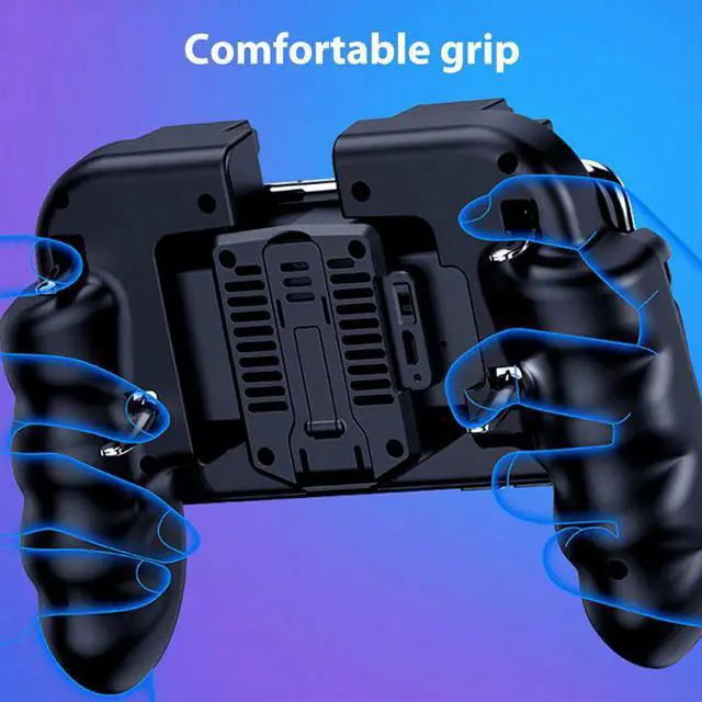 Alt view image 4 of 5 - 2020 Mobile Phone Gamepad Game Controller Joystick Cooling Fan Gamepad For PUBG Android IOS USB Mobile Phone Holder Gamepad