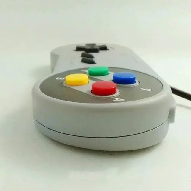 Alt view image 4 of 5 - 1Pcs USB 2.0 Gamepad Retro Style Wired Game Controller Gamer Joystick Gaming Machine Controller SNES Joy-Con for Windows PC MAC