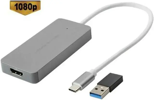 Alt view image 2 of 5 - HDMI to Type C Game Video Capture Card USB3.0 HD 1080P Recorder Live Streaming Device for Windows OS X Linux ezcap265C
