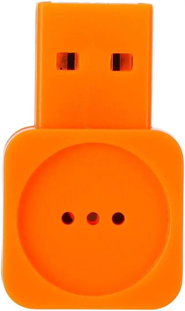 Main image of USB Computer Microphone Wireless Microphone External Sound Card Computer Accessory Orange  Microphon
