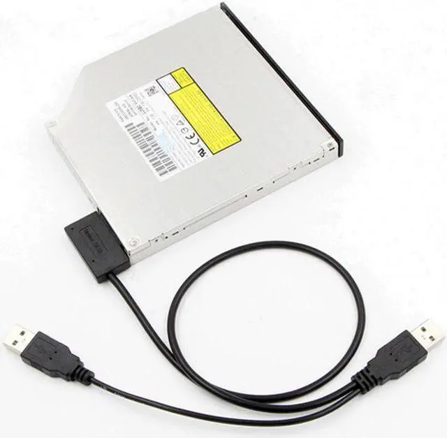 Alt view image 2 of 5 - Recording Driver  CD Drive HDD Line Drive SATA to USB 3.0 SATA7+6 13 Pin Sata Cable for HDD Drive   Drive