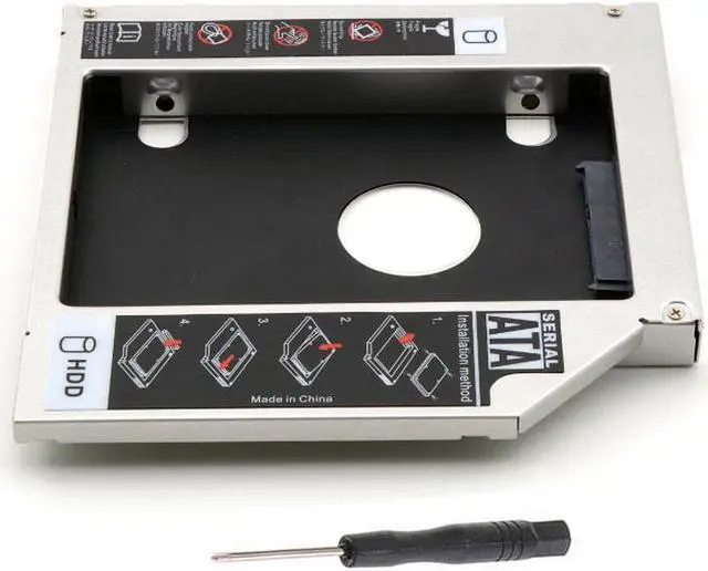 Alt view image 3 of 5 - 12.7mm 2nd Hard Drive SSD HDD Caddy for DELL Inspiron 15R SE 7520 N5010 N5110 M5010