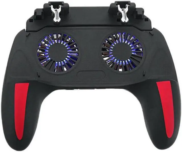 Main image of Cell Phone Gamepad Fire Pubg Trigger Game Pad for PUBG Mobile Controller Cooler Fan with Power Bank(5000MAh)