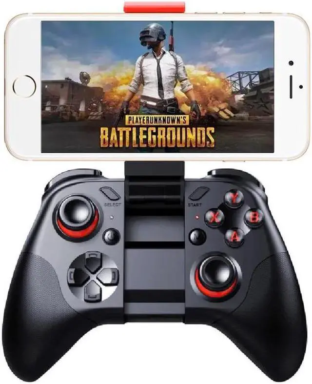 Main image of 1pcs Bluetooth Wireless Gamepad Joystick Trigger TV Box Holder Tablet Mobile Phone Wireless Joystick Game Controller