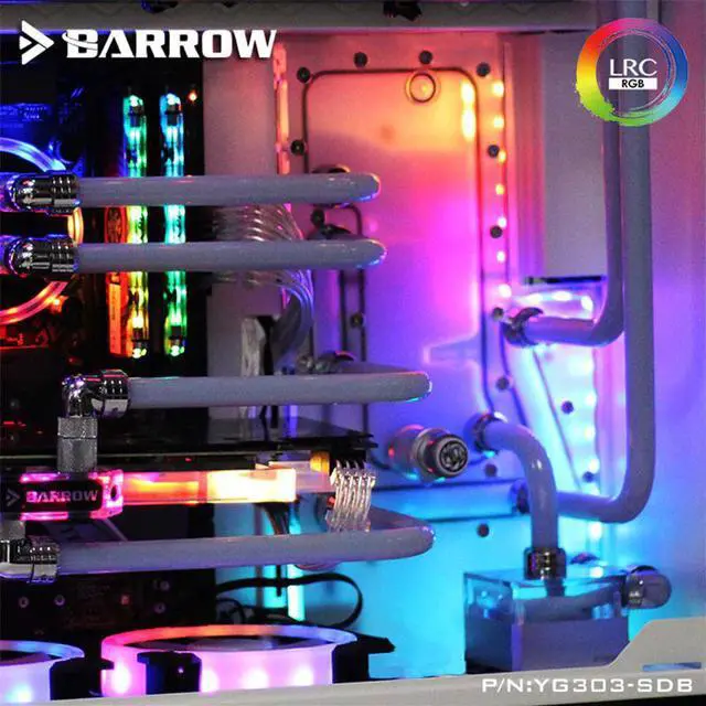 Main image of Distro plate for IN WIN 303/305 Dynamic Chassis, Waterway Board Deflector Water Cooling 5V MB SYNC YG303-SDB