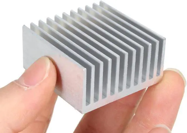 Alt view image 5 of 5 - 40x40x20mm Aluminum Heat Sink Radiator Heat Sink IC Heatsink Cooling Fin For CPU LED Power Cooling Thermal Module Wholesale