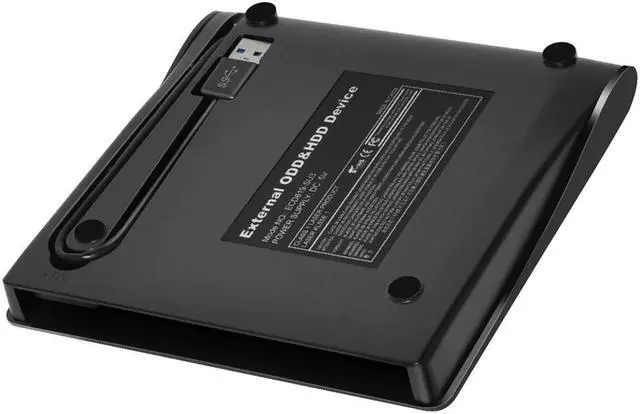 Alt view image 5 of 5 - 9.0/9.5/12.7mm External Optical Disk Drive Case Box USB 3.0 SATA High Speed For Macbook Windows PC Laptop Blu-ray CD/DVD-ROM