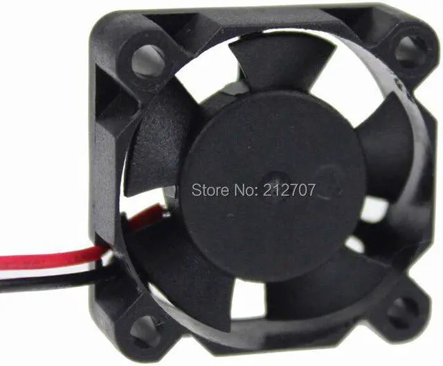 Alt view image 4 of 5 - 1PCS  2Pin 30 x 30 x 10mm 3010 DC Axial 24 volt 30MM 24V DC Cooling Fan