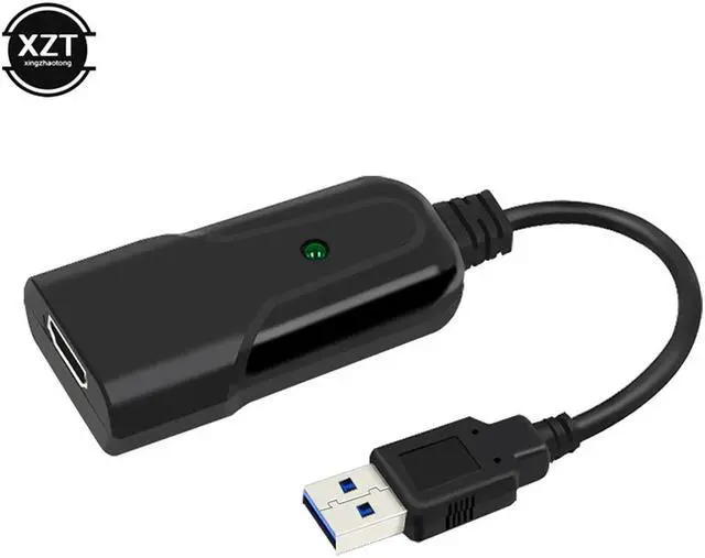 Alt view image 5 of 5 - 3.0 HDMI Game Video Capture Card 1080P 60fps video Reliable streaming Adapter For PS4 Live Broadcasts Video Recording laptop