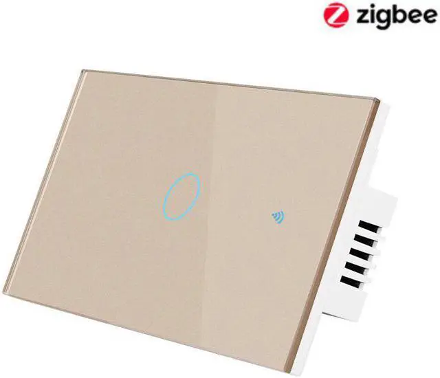 Alt view image 4 of 5 - smart touch switch network connection APP control US standard 1\2\3gang AC110V 220V wall sticker light switch interrupter