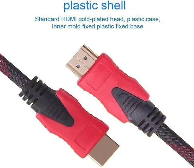 Alt view image 2 of 5 - Cable Gold Plated Connection with Ethernet 1080P digital cable for HDTV  5M 10M 15M
