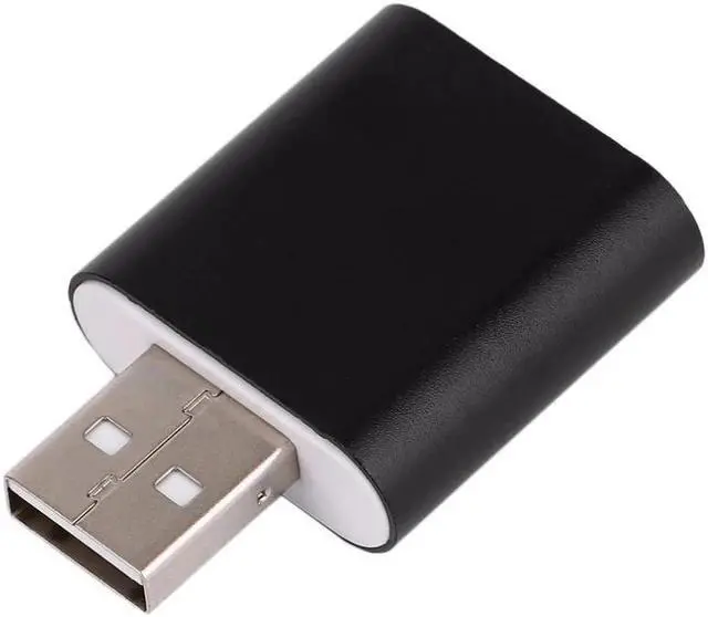 Alt view image 5 of 5 - External USB 2.0 7.1 CH Virtual Audio Sound Card Adapter Converter Notebook Wholesale