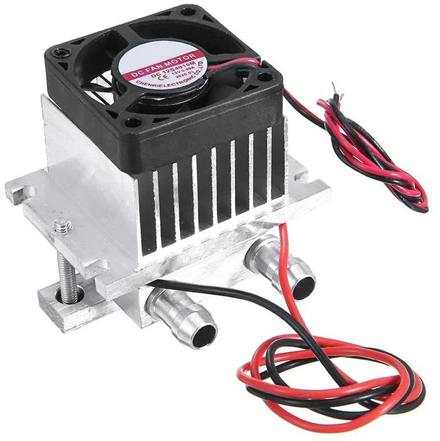 Alt view image 5 of 5 - 1 PC DIY Kit TEC1-12706 Thermoelectric Peltier Module Water Cooler Cooling System 60W Small-scale