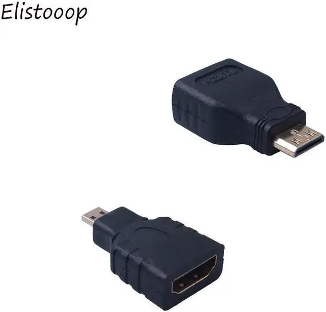 Alt view image 3 of 5 - HDMI to VGA Adaptor Micro HDMI Mini HDMI Male Adapter to VGA Female 1080p Converter For Laptop Xbox 360 PS3 PS4