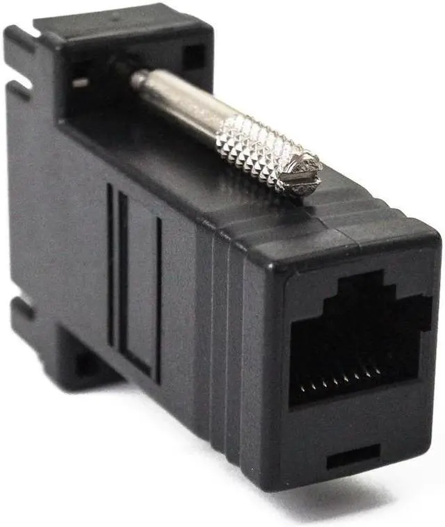 Alt view image 3 of 5 - 10 Pcs RJ45 to VGA Extender Male to LAN CAT5 CAT6 RJ45 Network Ethernet Cable Female Adapter Computer Extra Switch Adapter