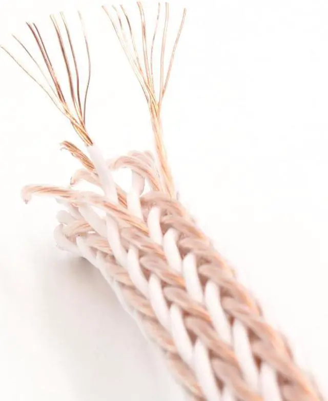 Alt view image 2 of 5 - 24 cores 12TC High Purity OCC Wire Speaker Cable Power Cord For Speaker Amplifier CD DVD Player Turntable