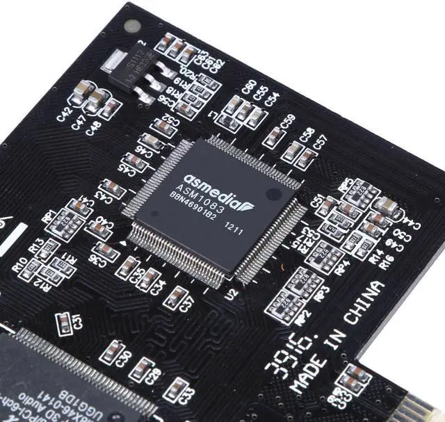 Alt view image 4 of 5 - Express X1 -E 5.1ch cmi8738 chipset audio digital sound card,Built in and external, suitable for the family field,