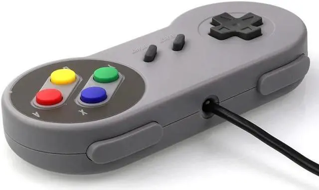 Alt view image 5 of 5 - Game Controller Gaming Joystick Gamepad Controller for Nintendo SNES Gamepad for Windows PC MAC for Raspberry Pi 4 3 4B 3B