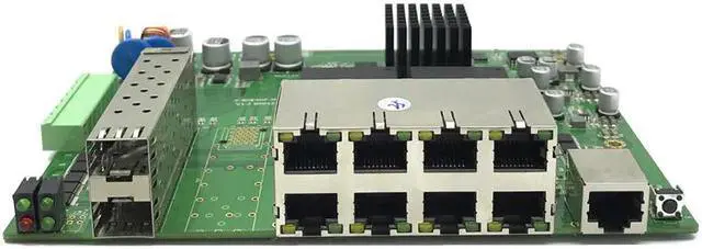 Main image of industrial grade management POE switch 10/100/1000M industrial grade switch network rack network switch poe switch