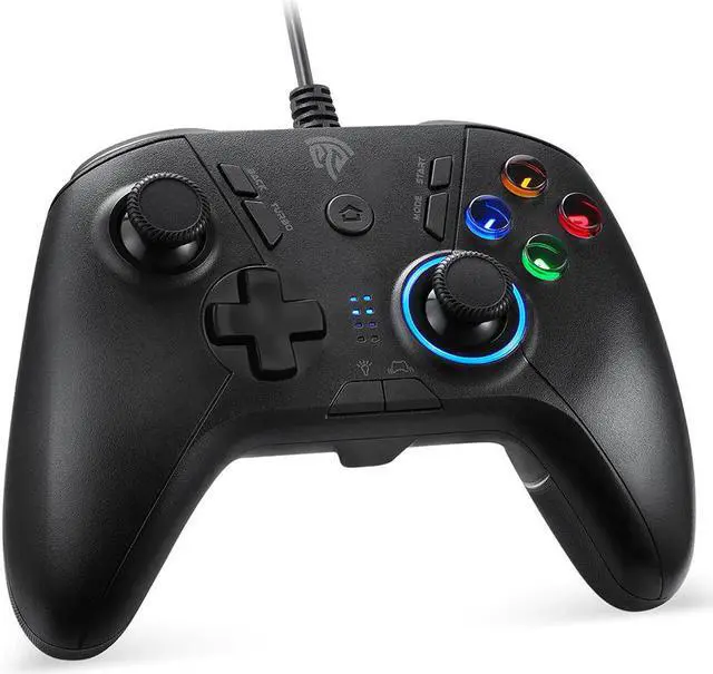 Alt view image 3 of 5 - SL-9111 Wired Joystick Gamepad For PC Android TV Box Vibration Game Controller For PC Computer Win10 Android TV Box