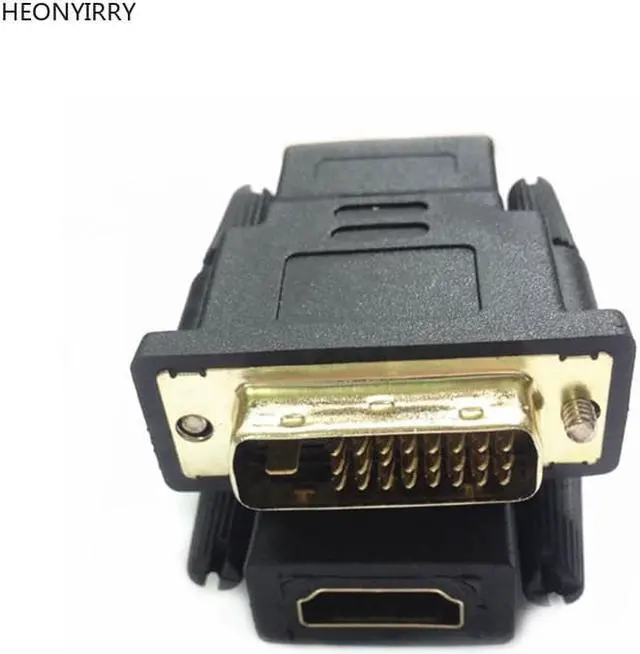 Main image of Female to DVI D 24+1 Pin Male Adapter Converter DVI Cable Switch for PC for HDTV PS3 Projector LCD TV Box TV