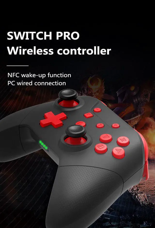 Alt view image 5 of 5 - Gamepad Wireless Bluetooth Joystick For Switch NS Controller Wireless Console For Nintend Switch Pro/Lite Game Pad Joypad