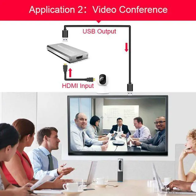 Alt view image 3 of 5 - Tuner Card Recorder Box HD  HDMI to USB  Recorder Card HDMI  Grabber Record Box Broadcast Device